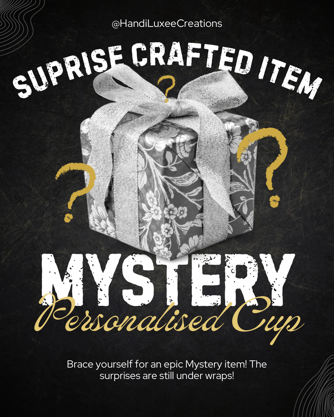 Mystery Personalised Cup