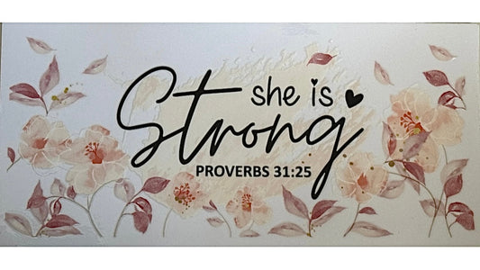 Proverbs 31:25